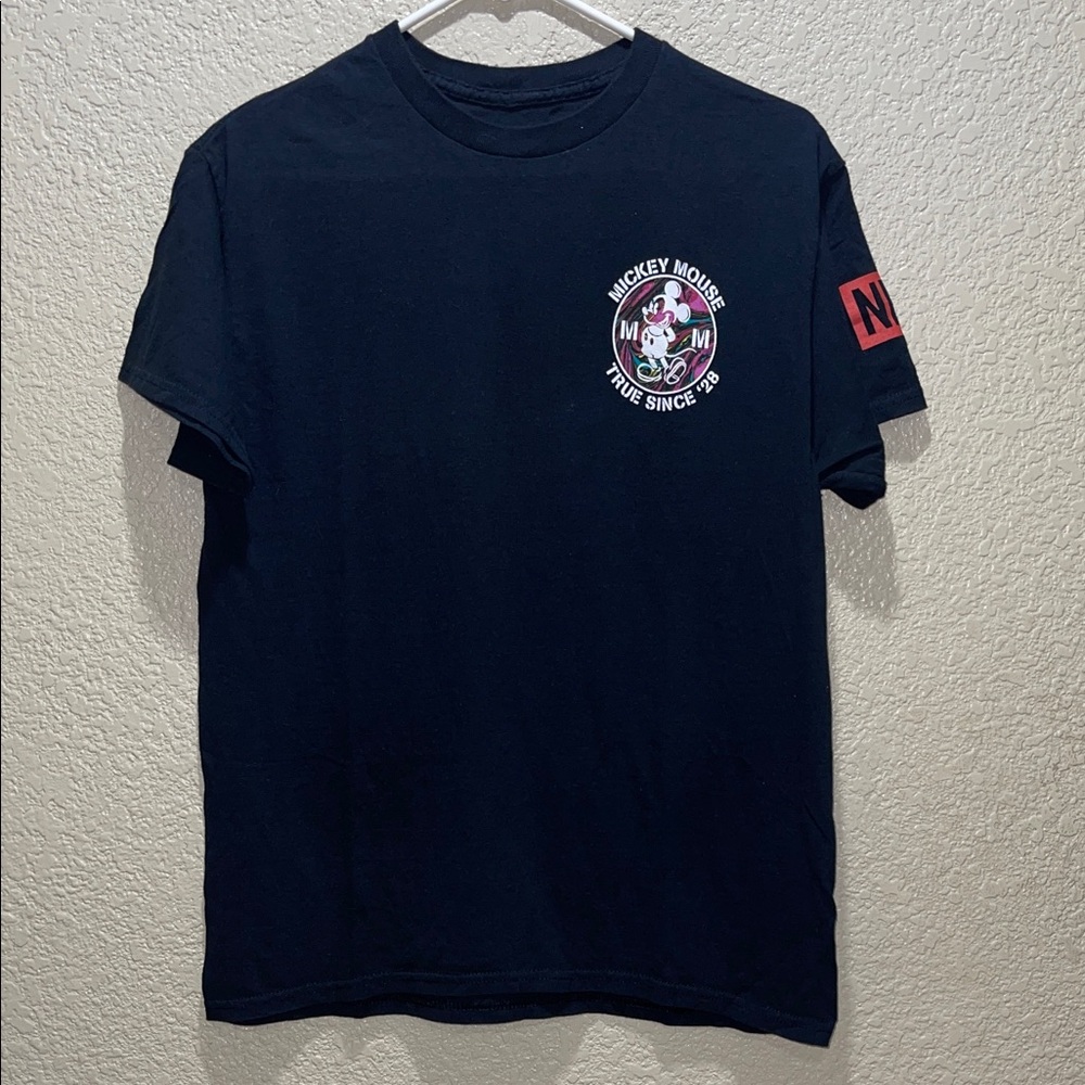 Neff Black Mickey Mouse Short Sleeve Tee